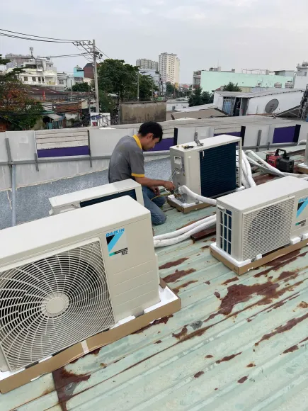 Lắp đặt máy giặt 